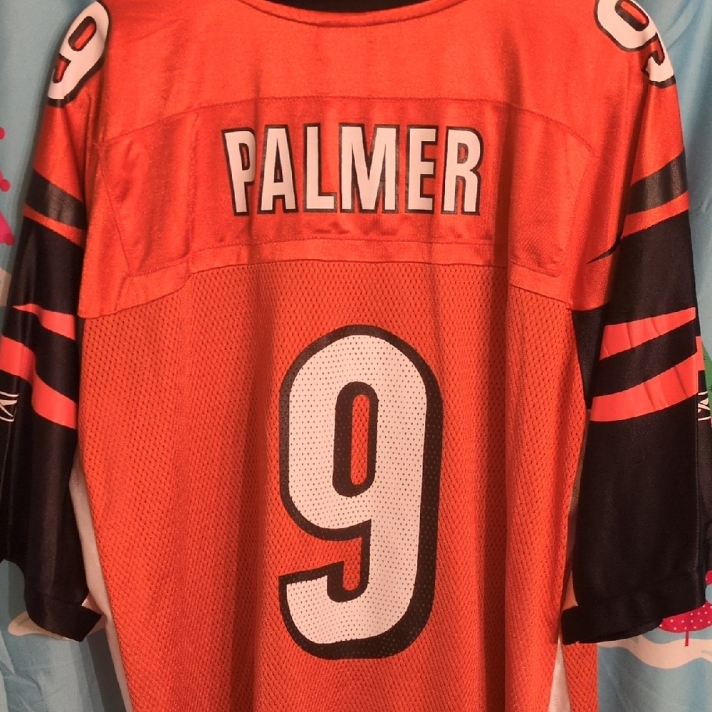 Reebok Orange XL NFL Jersey